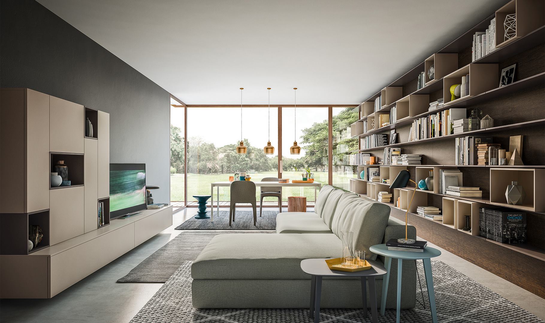 Zona Living MR Linearreda, composizioni living