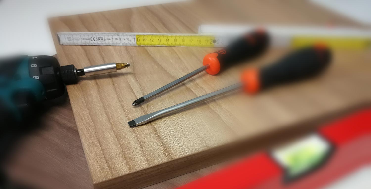 Montaggio mobili MR Linearreda, compreso nel prezzo